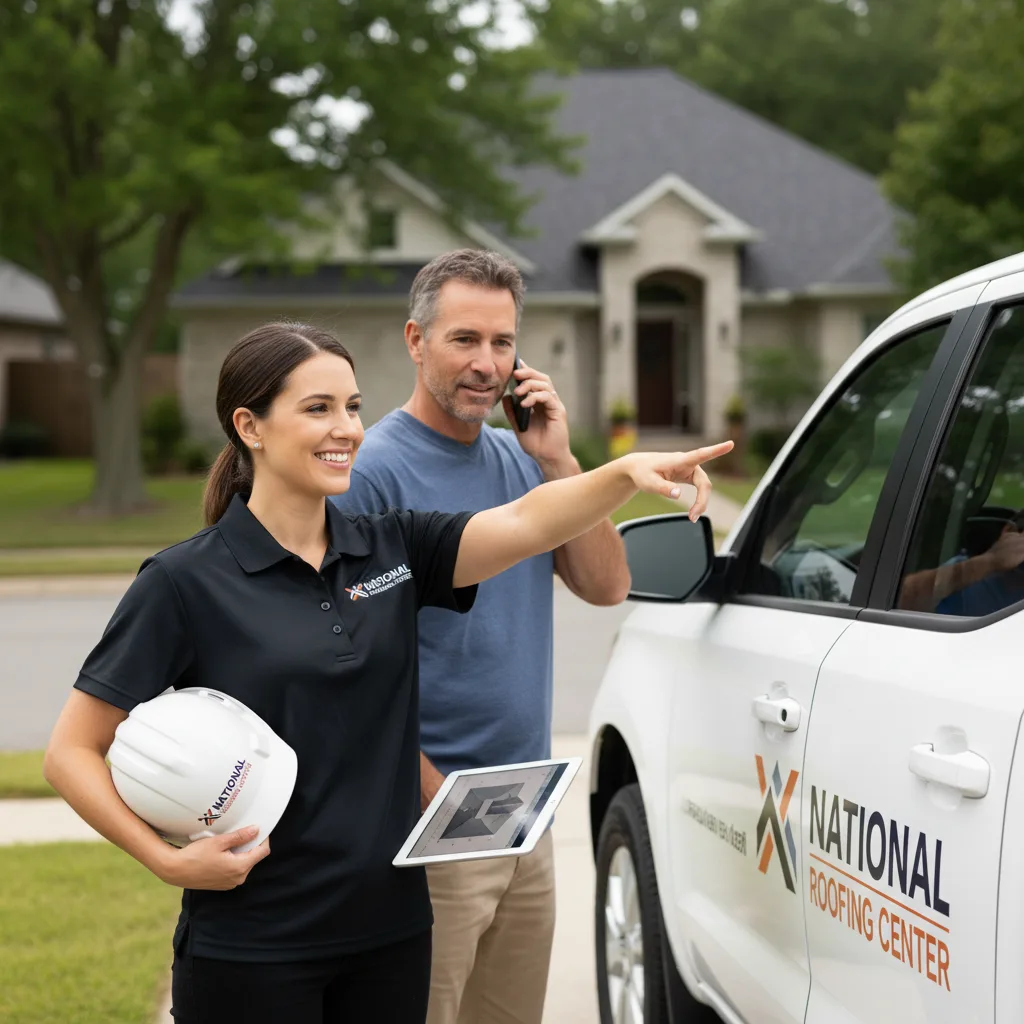 National Roofing Center customer support in Choctaw