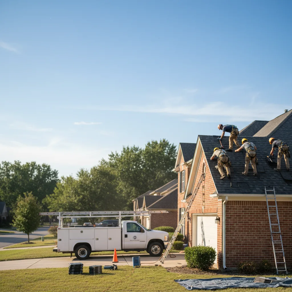 Roof Repair in Choctaw